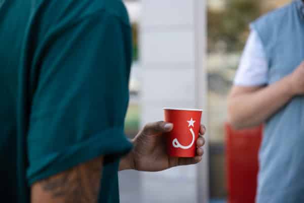 red cup