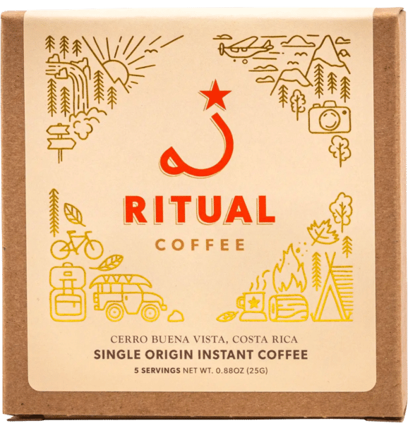Box of Cerro Buena Vista, Costa Rica instant coffee