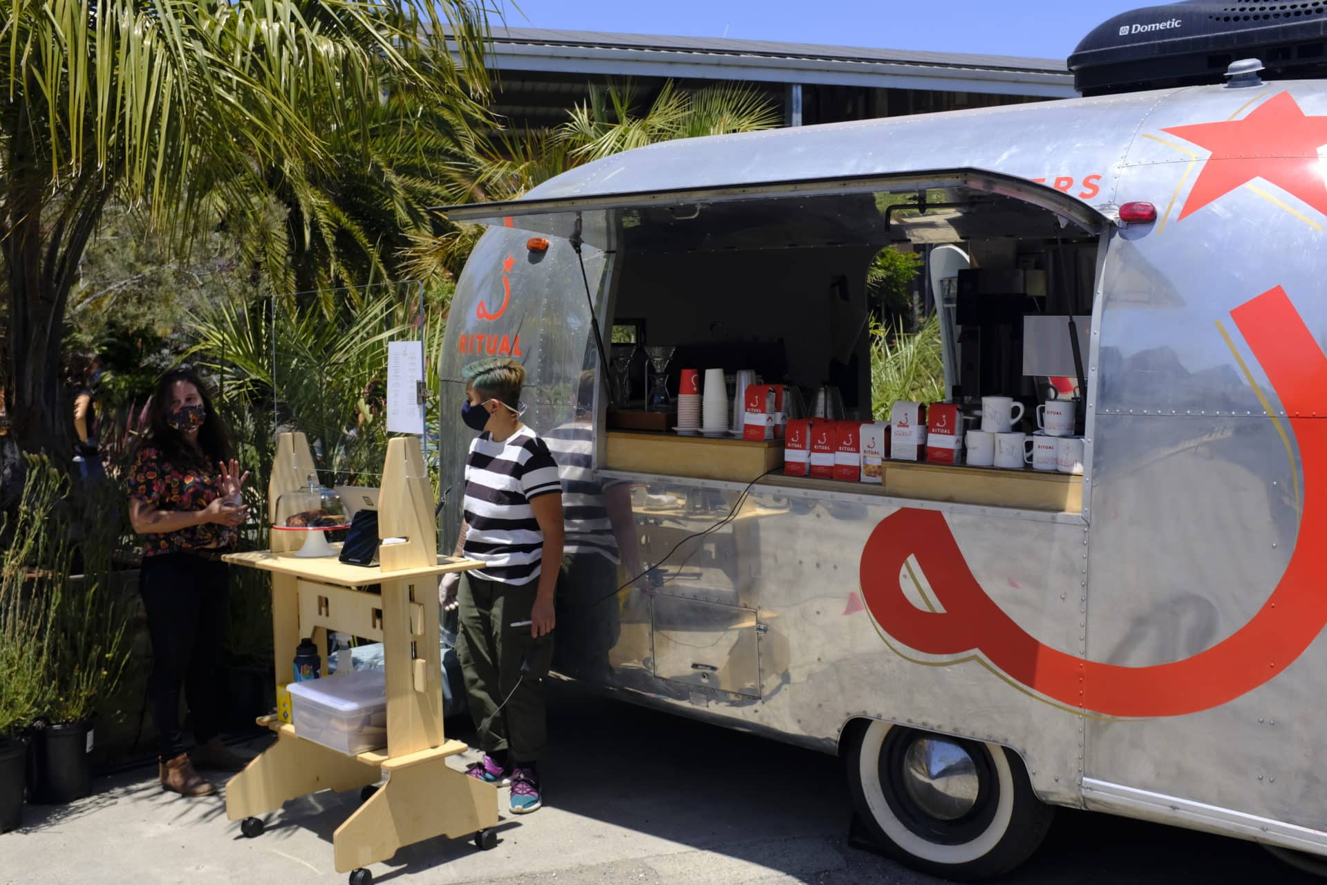 ritual mobile catering set up