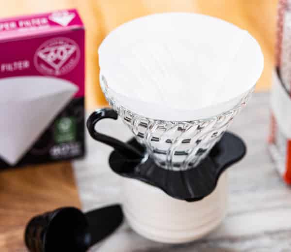 empty hario v60 filter