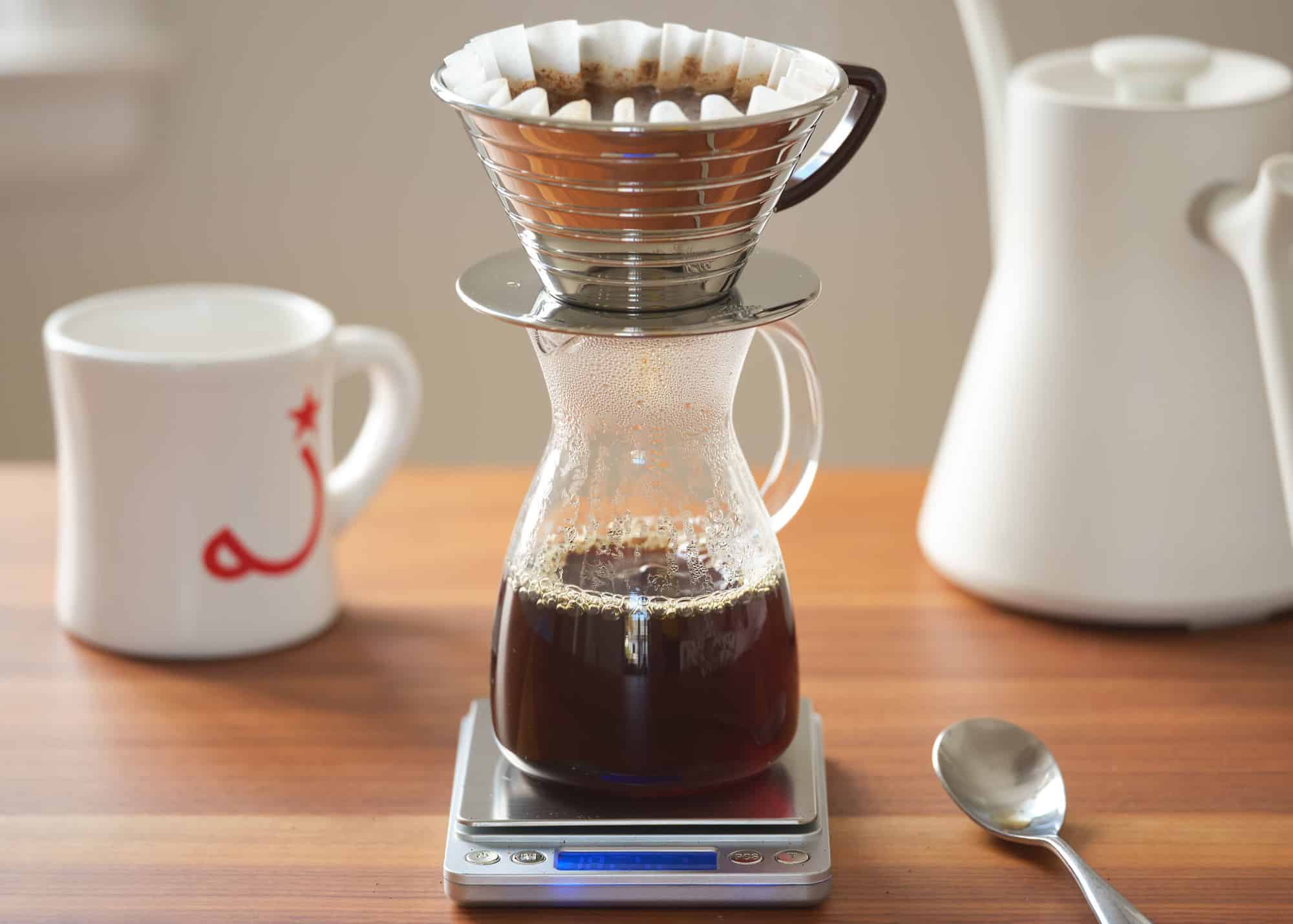Kalita wave pourover at home