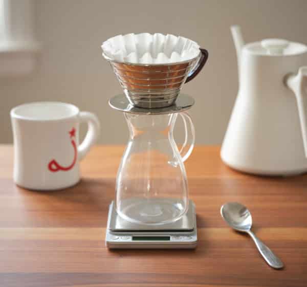 Kalita wave filter in stainless steel kalita wave