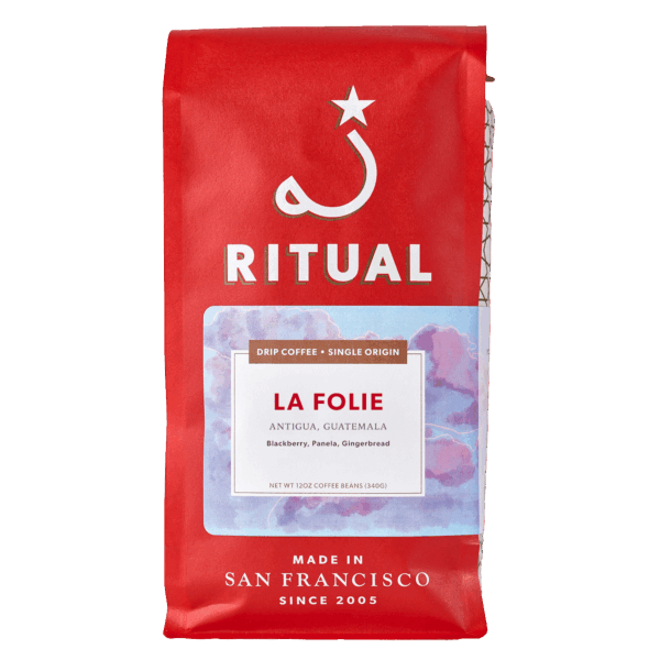 12oz bag of La Folie drip coffee