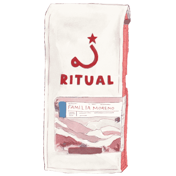 Illustration of 12 ounce bag