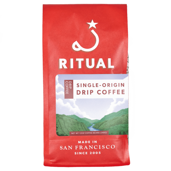12 oz bag of drip coffee