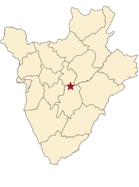 burundi map