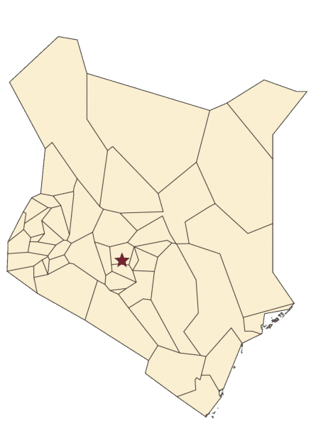 kenya map