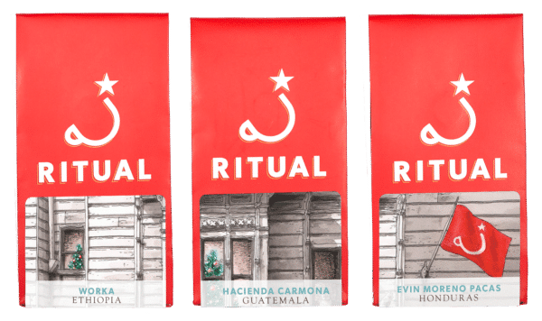 Three 4oz coffee bags