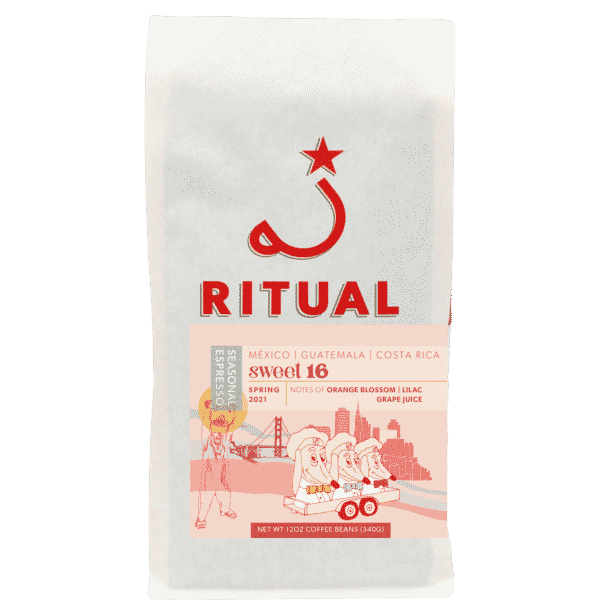 12oz Sweet 16 Espresso Bag