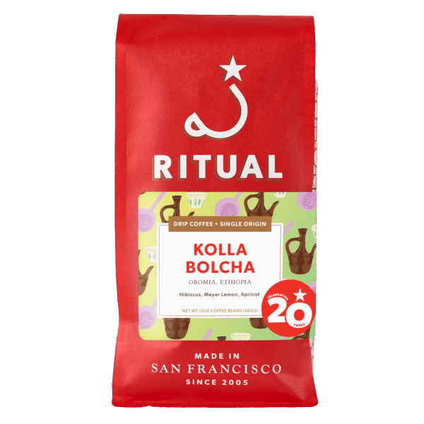 12oz bag of Kolla Bolcha drip coffee
