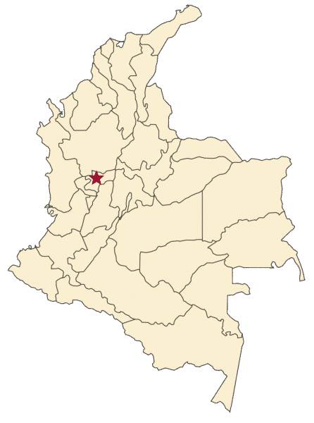 colombia map