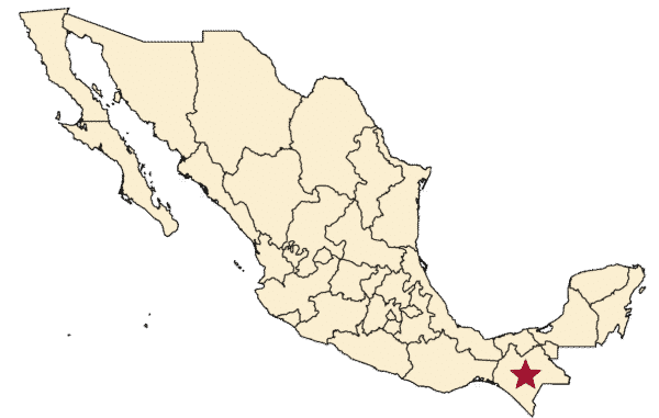 Chiapas Map