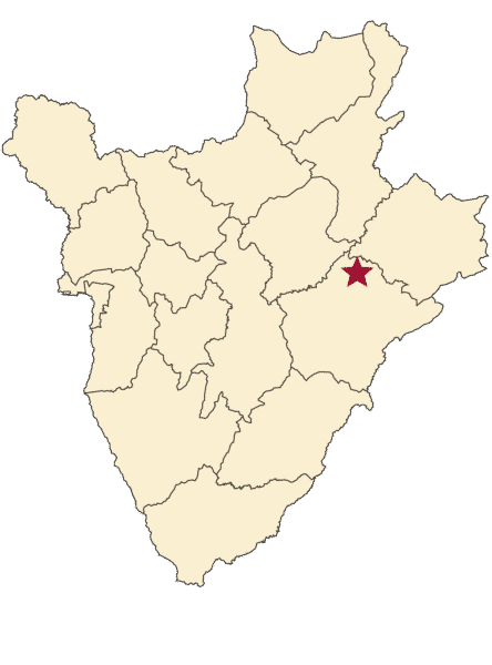 burundi map
