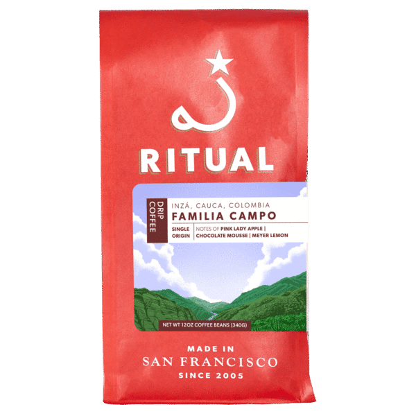 Ritual 12oz coffee bag of Familia Campo
