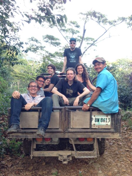 At Sebastian Benitez' farm
