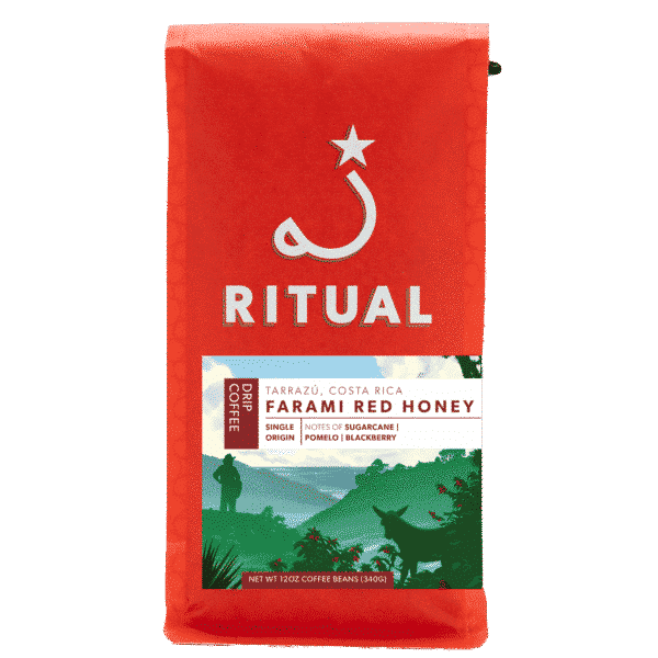12oz Farami Red Honey bag