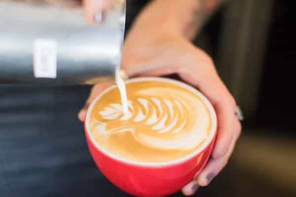 Latte at Brew Santa Rosa