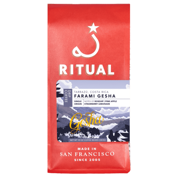 Ritual 12oz coffee bag of Farami Gesha