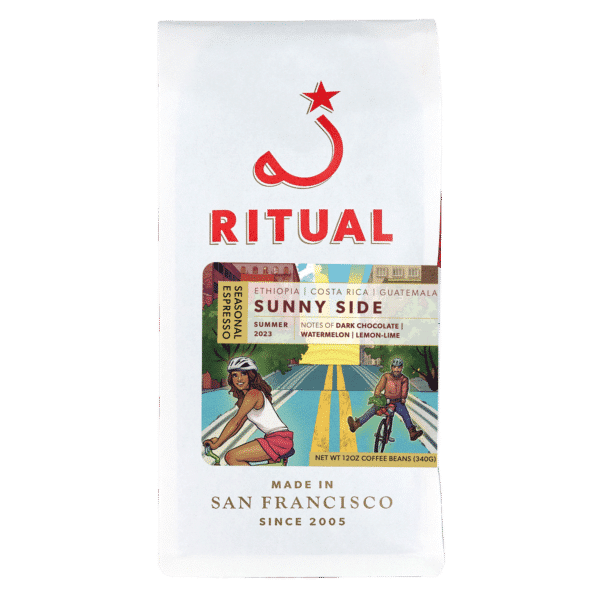 Ritual 12oz espresso bag of Sunny Side