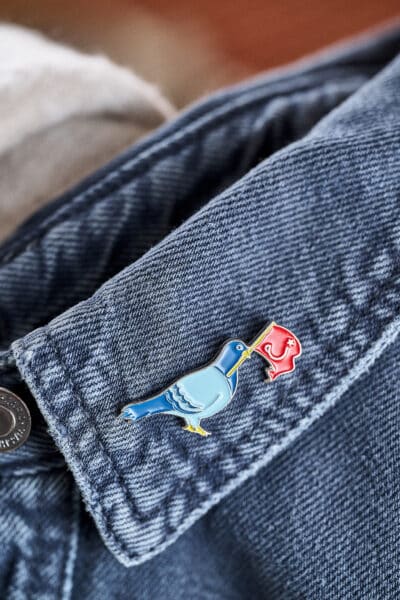 Pin on a collar