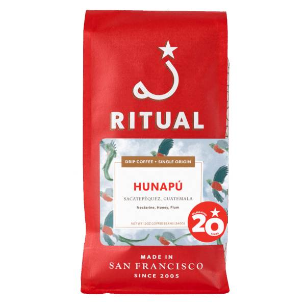 12oz bag of Hunap&uacute; drip coffee