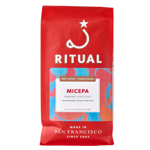 red 10.5oz bag of Micepa