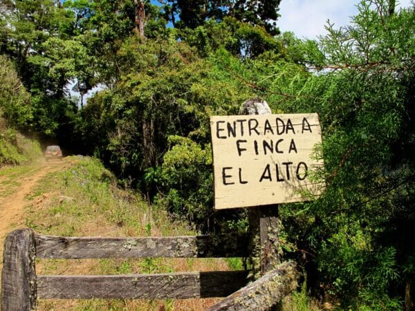 El Alto farm sign