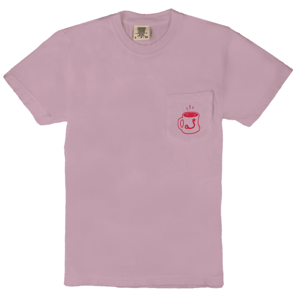 Pink Roaster Tee Front