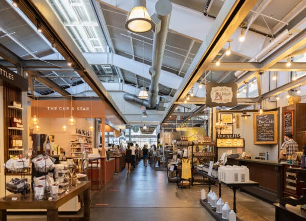 Walkway of Oxbow Market