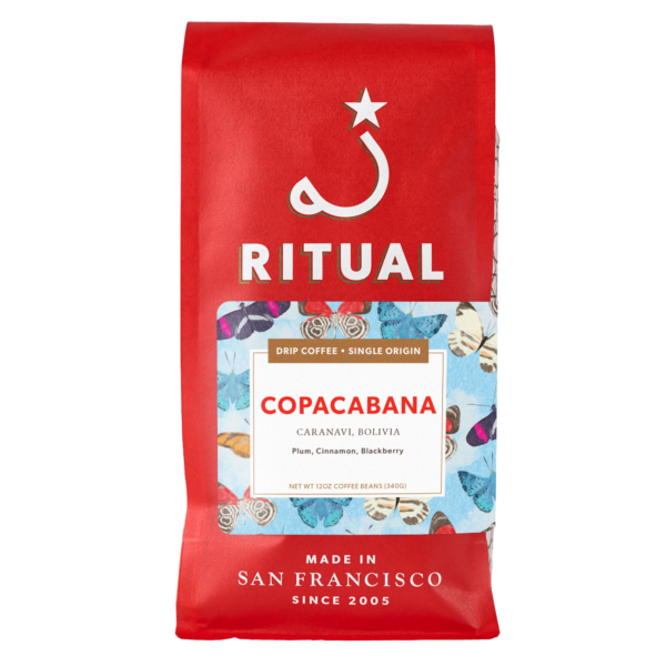 12 oz Ritual Coffee bag of Copacabana