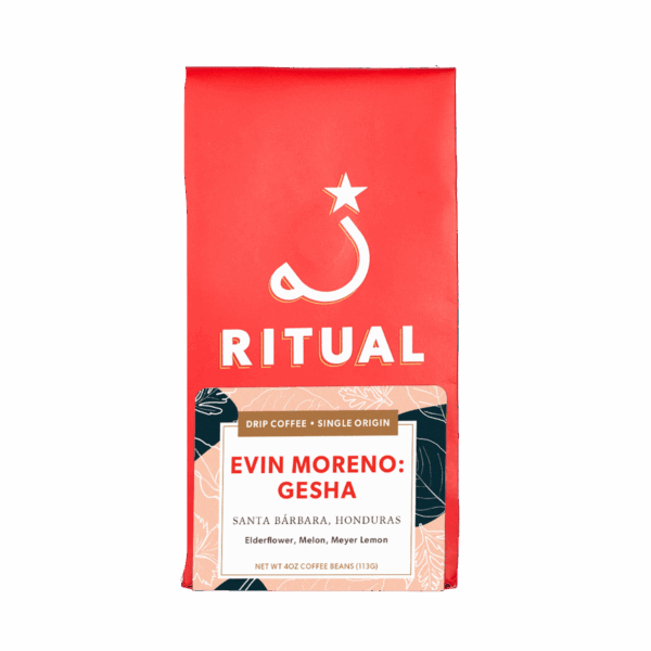 4oz bag of Evin Moreno Gesha