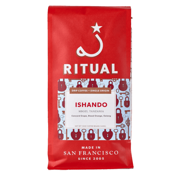 12 ounce bag of Ishando drip coffee