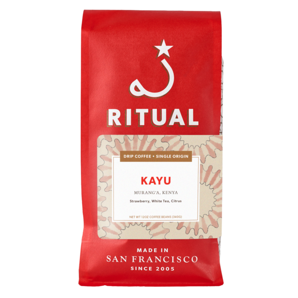 12oz Ritual coffee bag of Kayu, Kenya
