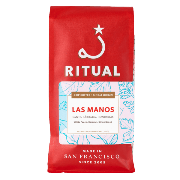 12oz bag of Las Manos drip coffee